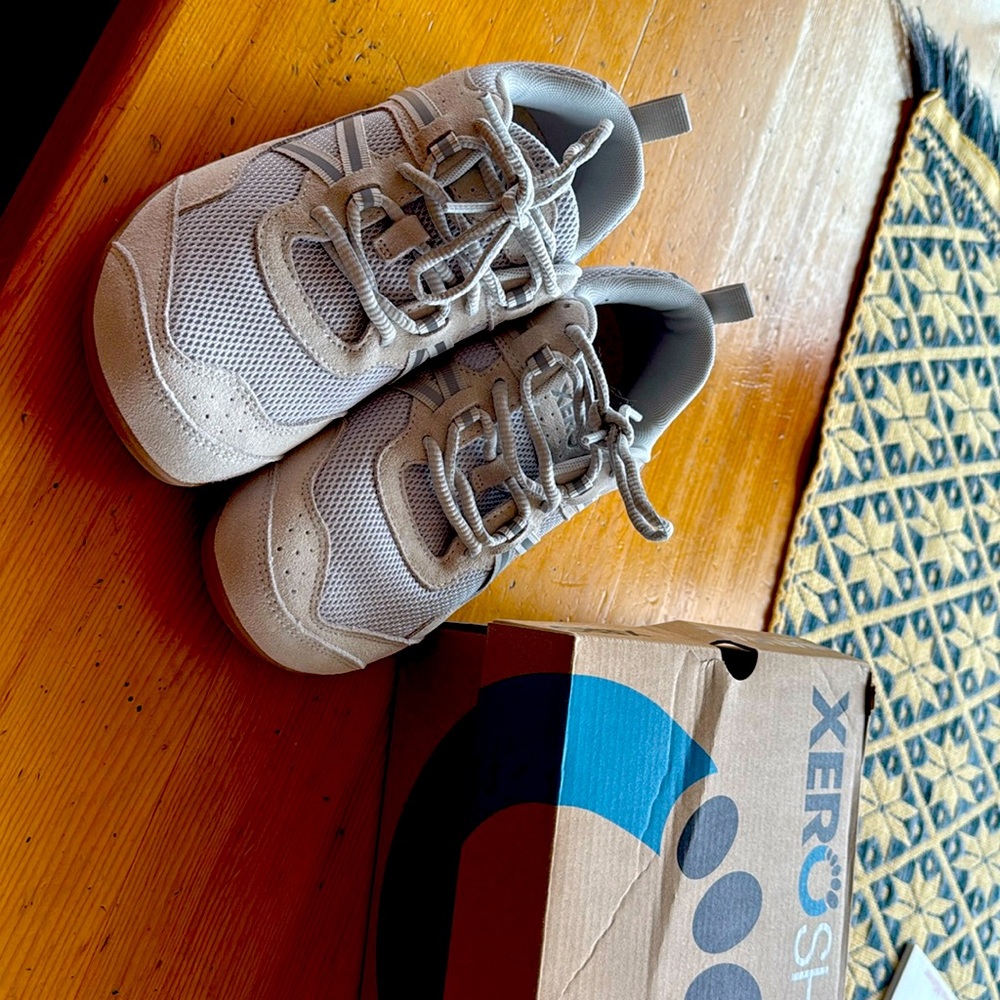 Xero shoes brand new in box. Sz 7.5. Grey